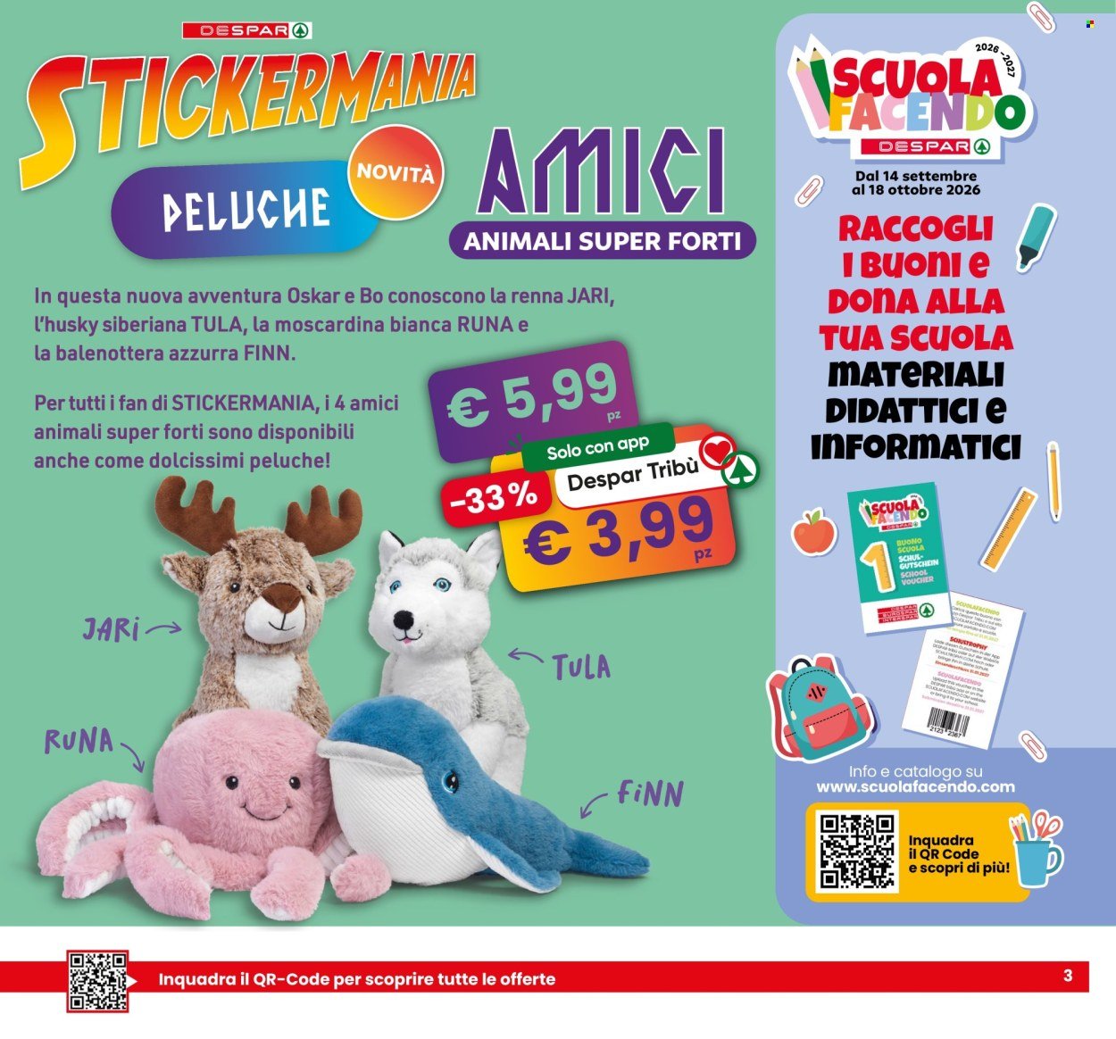 Volantino EUROSPAR - Prezzi Piuma