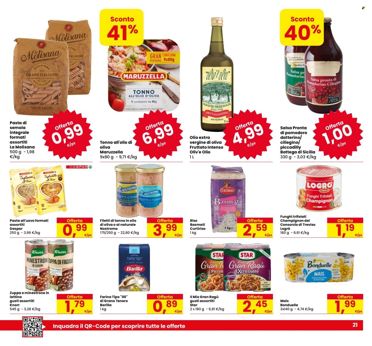Volantino EUROSPAR - Prezzi Piuma