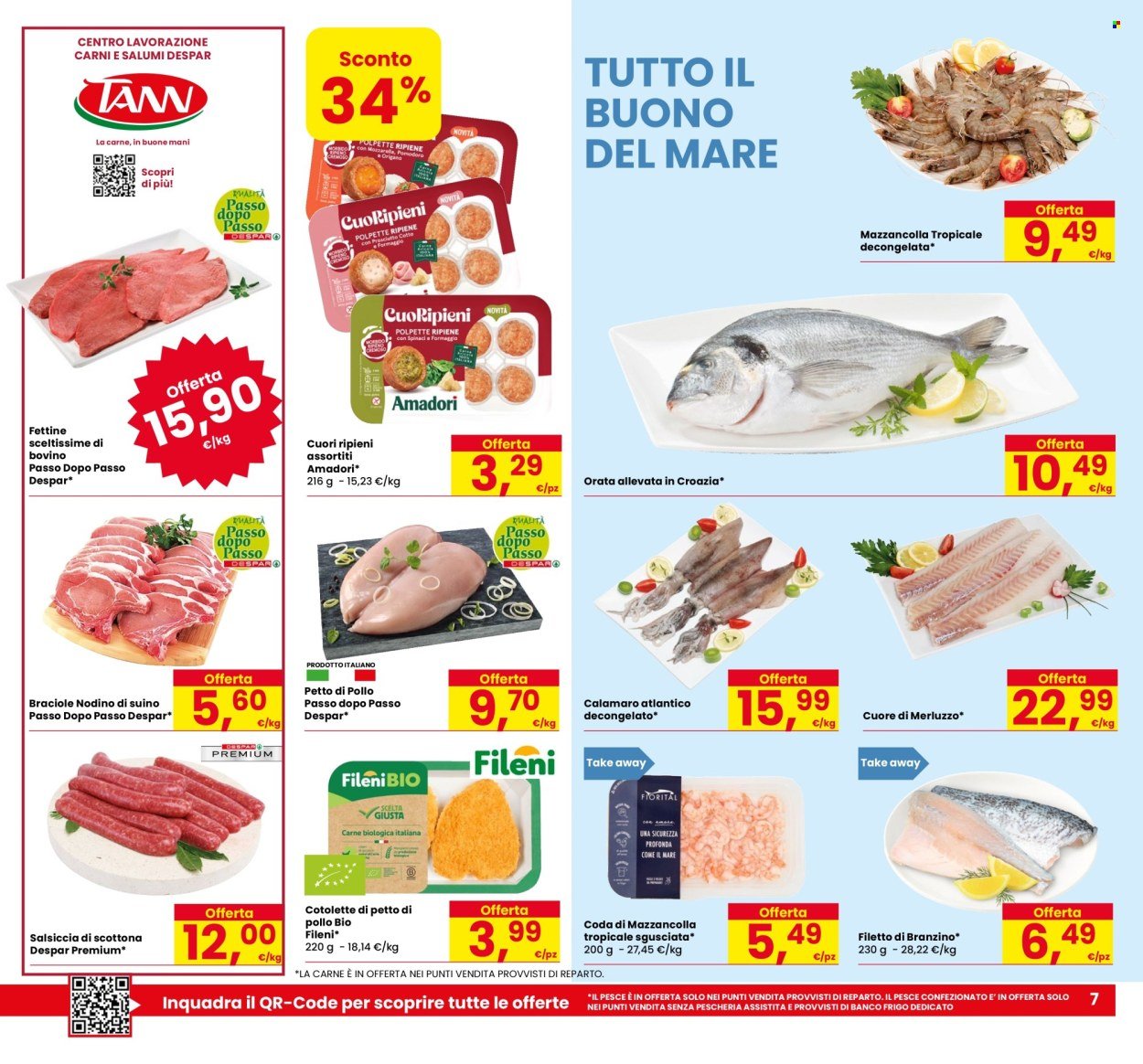 Volantino EUROSPAR - Prezzi Piuma