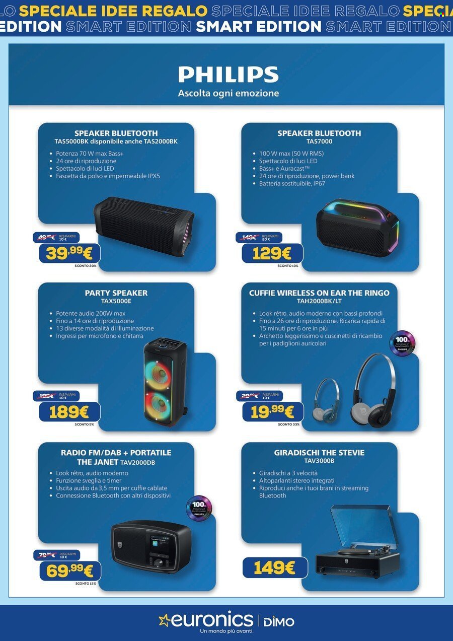 Volantino EURONICS - STAR TECH - SPECIALE IDEE REGALO SMART EDITION (2026-05-11 - 2026-06-21)