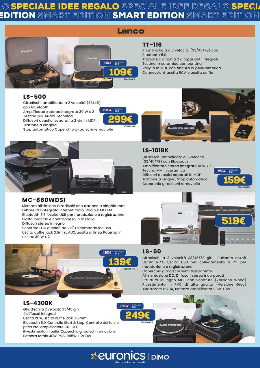 Volantino EURONICS - STAR TECH - SPECIALE IDEE REGALO SMART EDITION (2026-05-11 - 2026-06-21)