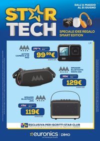 Volantino EURONICS - STAR TECH - SPECIALE IDEE REGALO SMART EDITION (2026-05-11 - 2026-06-21)