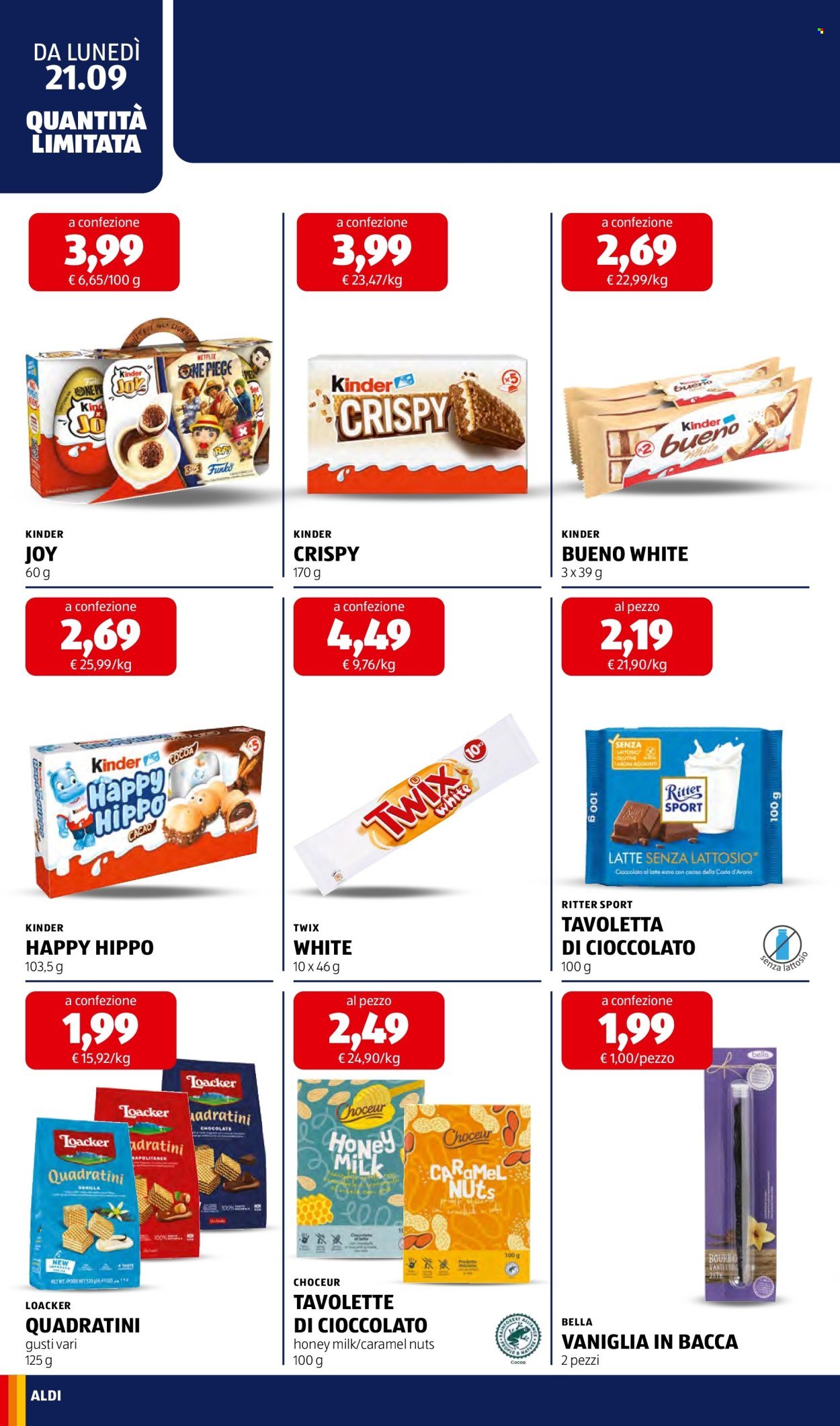Volantino ALDI - La nostra migliore pubblicità èil prezzo