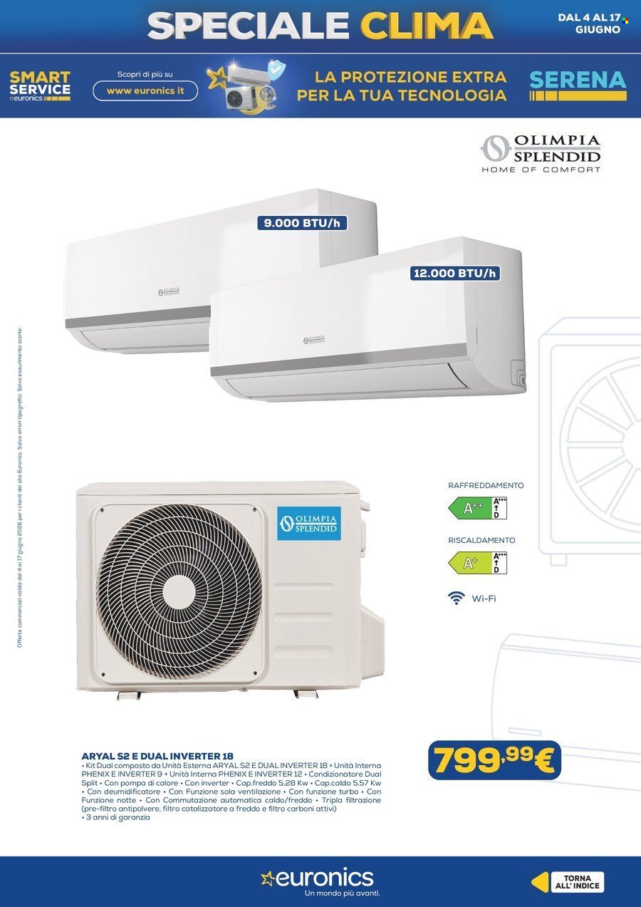 Volantino EURONICS - Speciale Clima