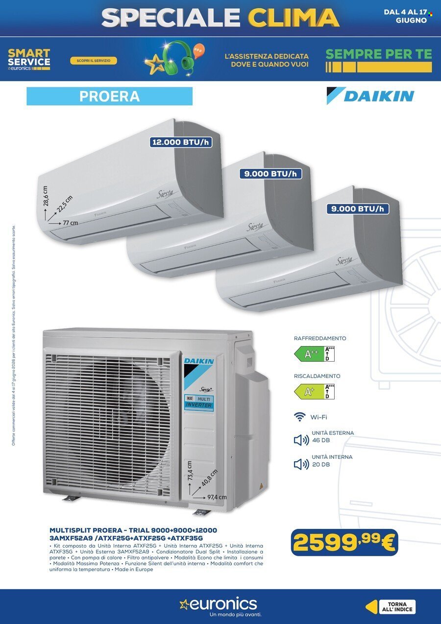 Volantino EURONICS - Speciale Clima