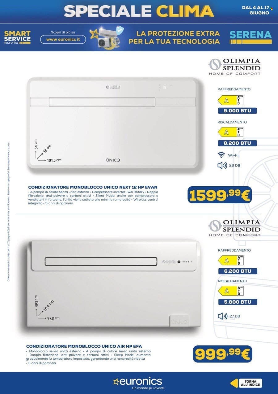 Volantino EURONICS - Speciale Clima