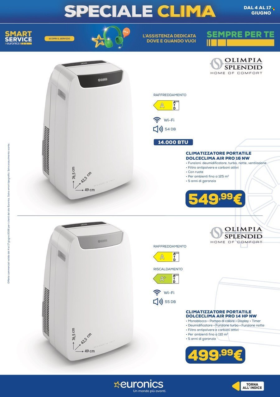 Volantino EURONICS - Speciale Clima