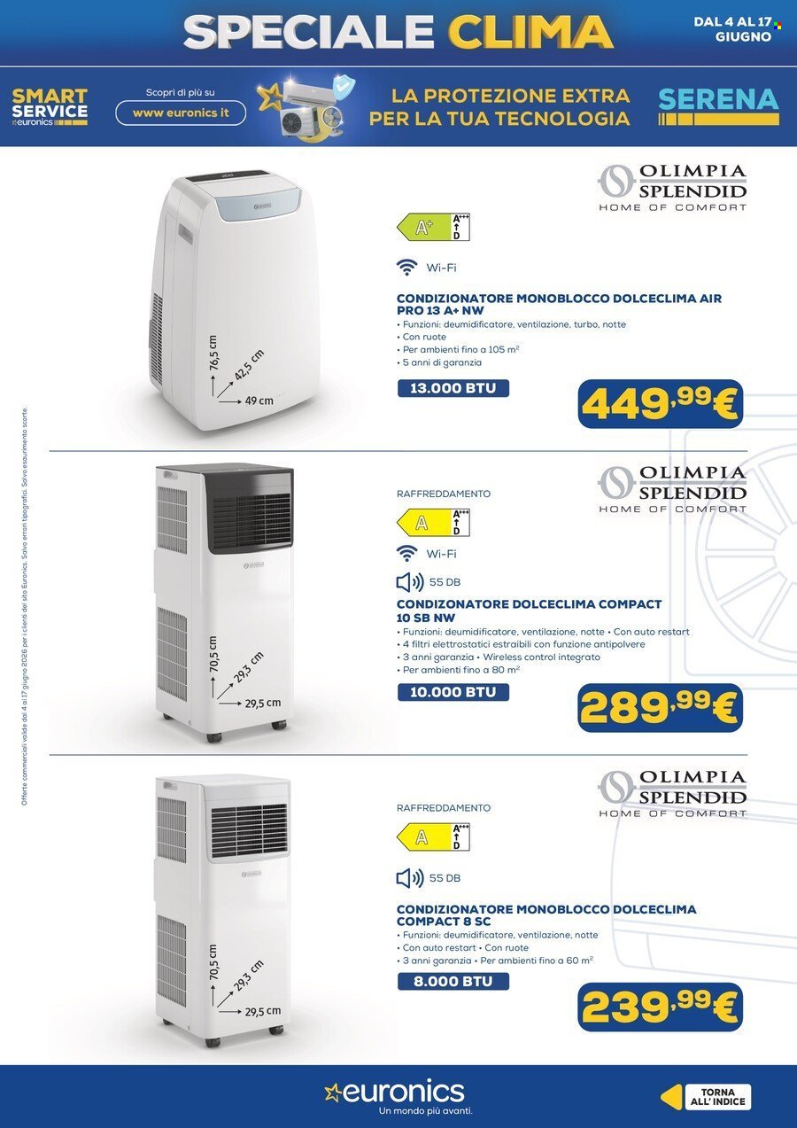 Volantino EURONICS - Speciale Clima