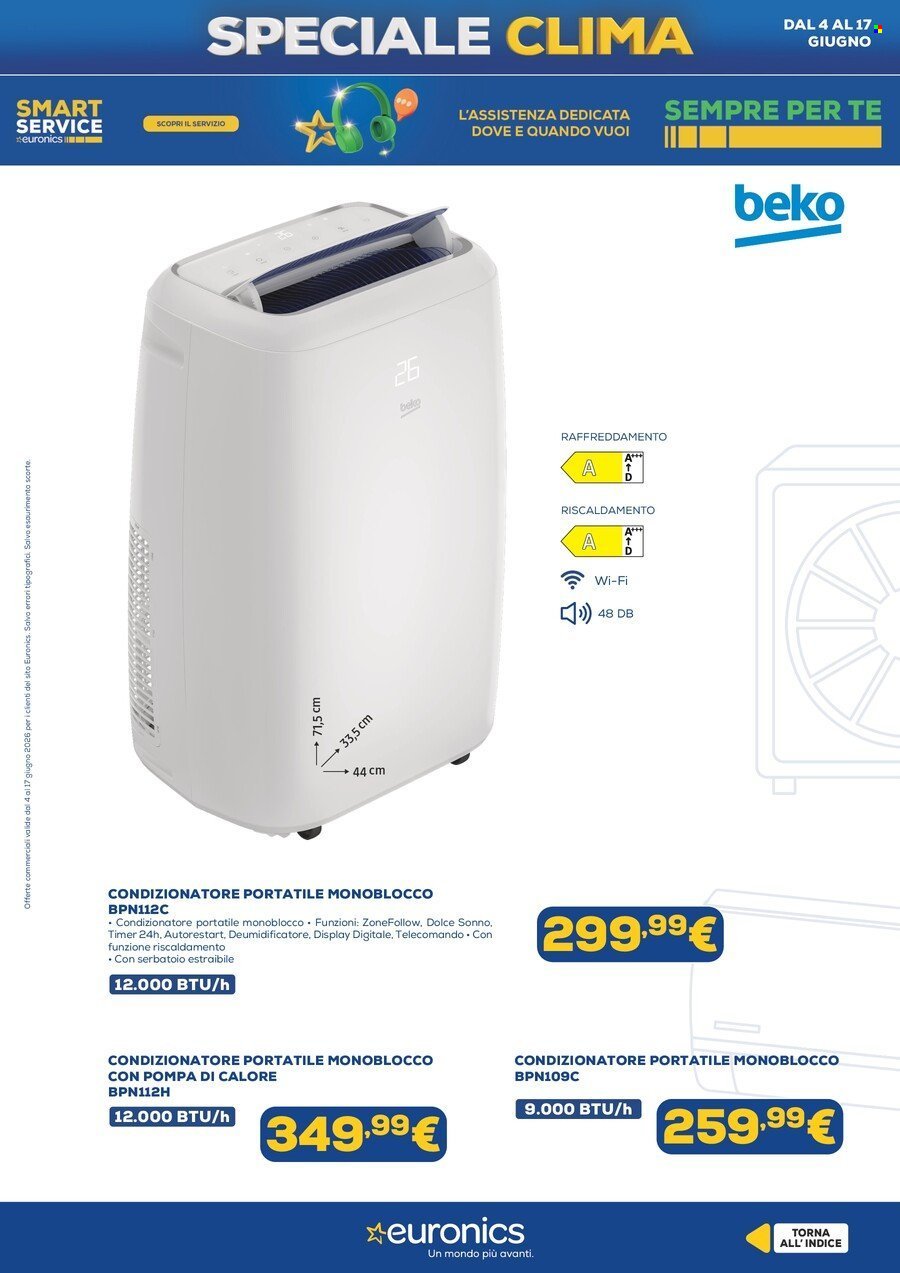 Volantino EURONICS - Speciale Clima