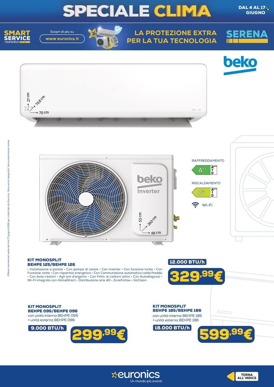 Volantino EURONICS - Speciale Clima