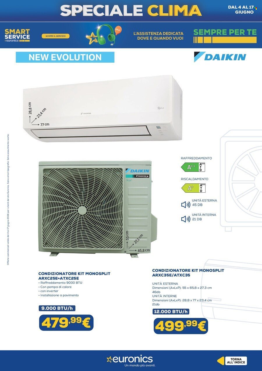 Volantino EURONICS - Speciale Clima