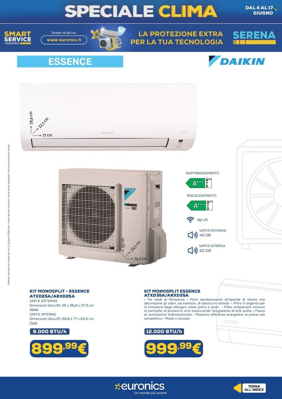 Volantino EURONICS - Speciale Clima