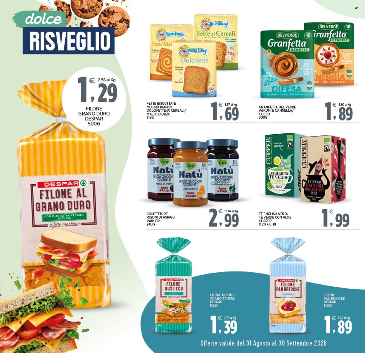 Volantino INTERSPAR - Da lunedì 31 agosto 2026