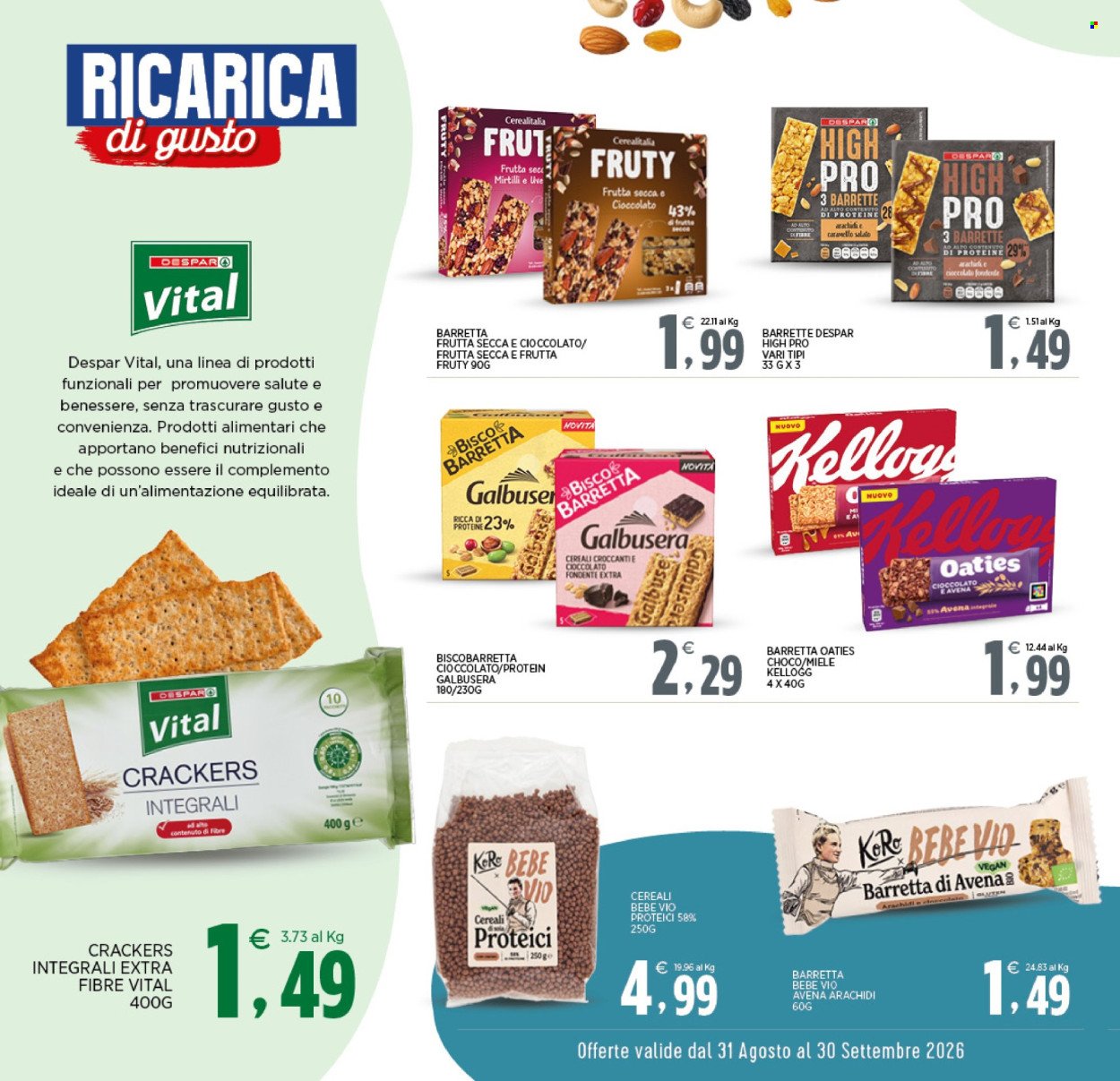 Volantino INTERSPAR - Da lunedì 31 agosto 2026