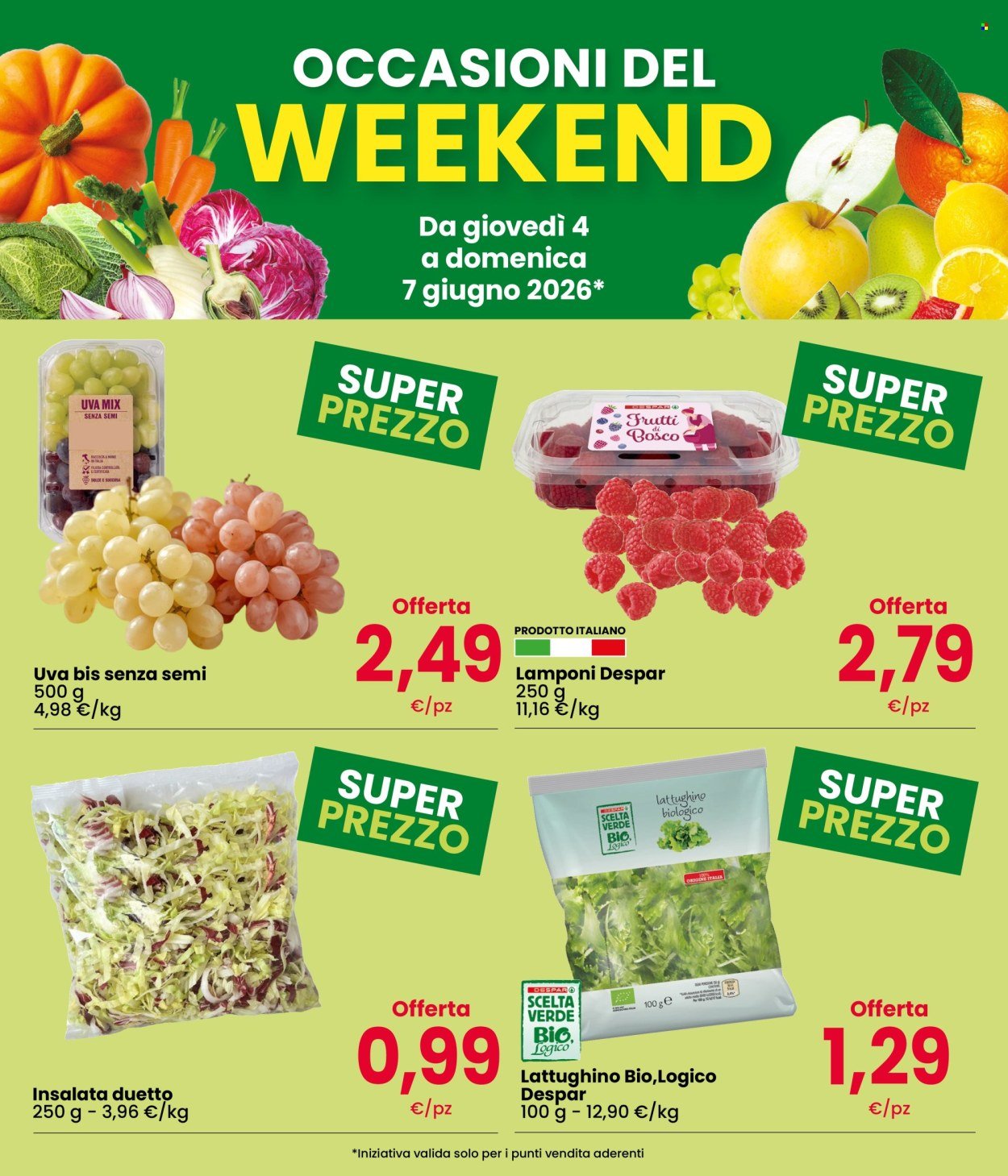 Volantino INTERSPAR - Fresche Occasioni