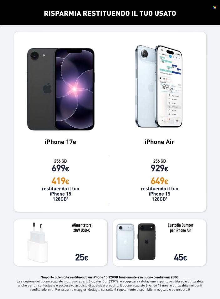 Volantino UNIEURO - Speciale Apple