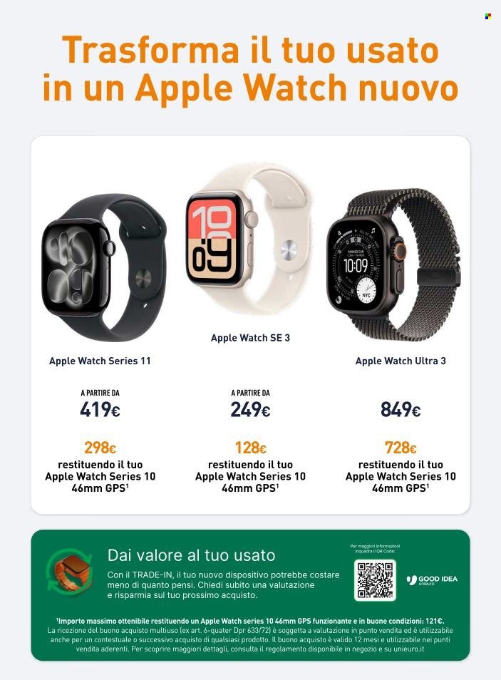 Volantino UNIEURO - Speciale Apple