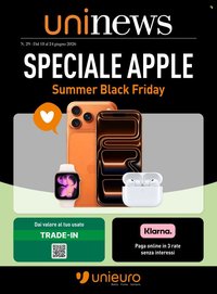 Volantino UNIEURO - Speciale Apple