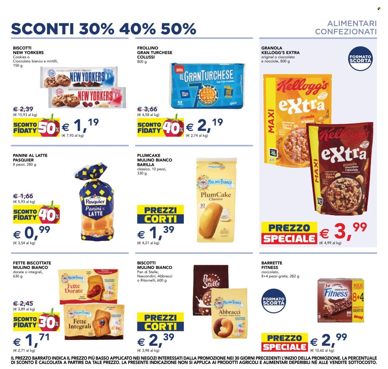Volantino ESSELUNGA - 30/40/50%