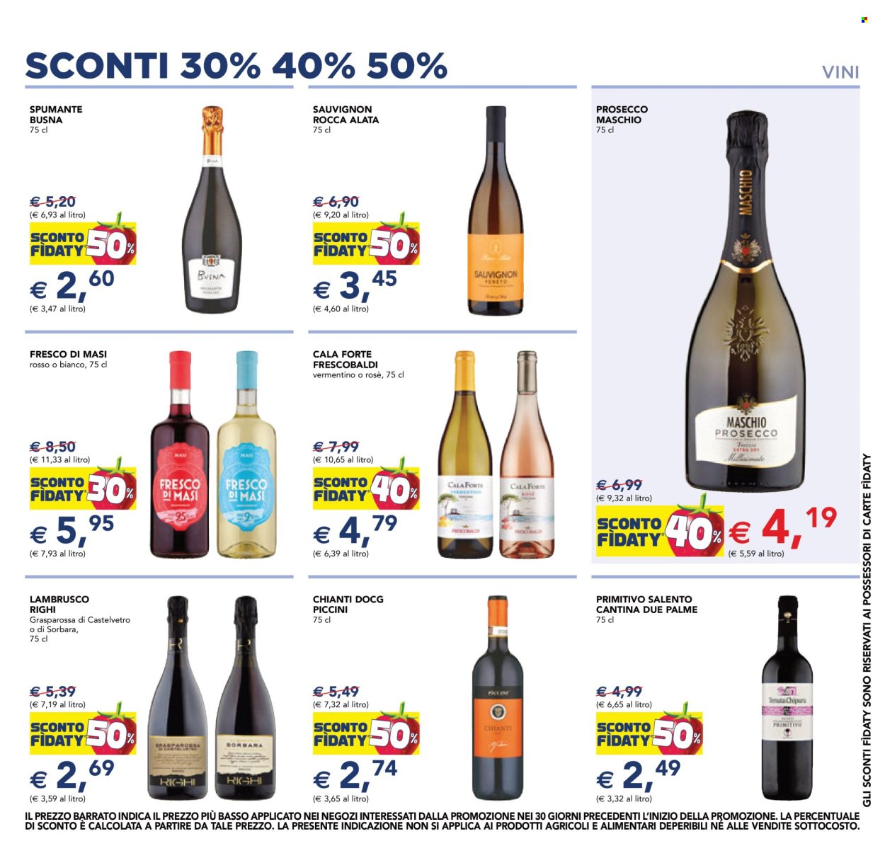 Volantino ESSELUNGA - 30/40/50%