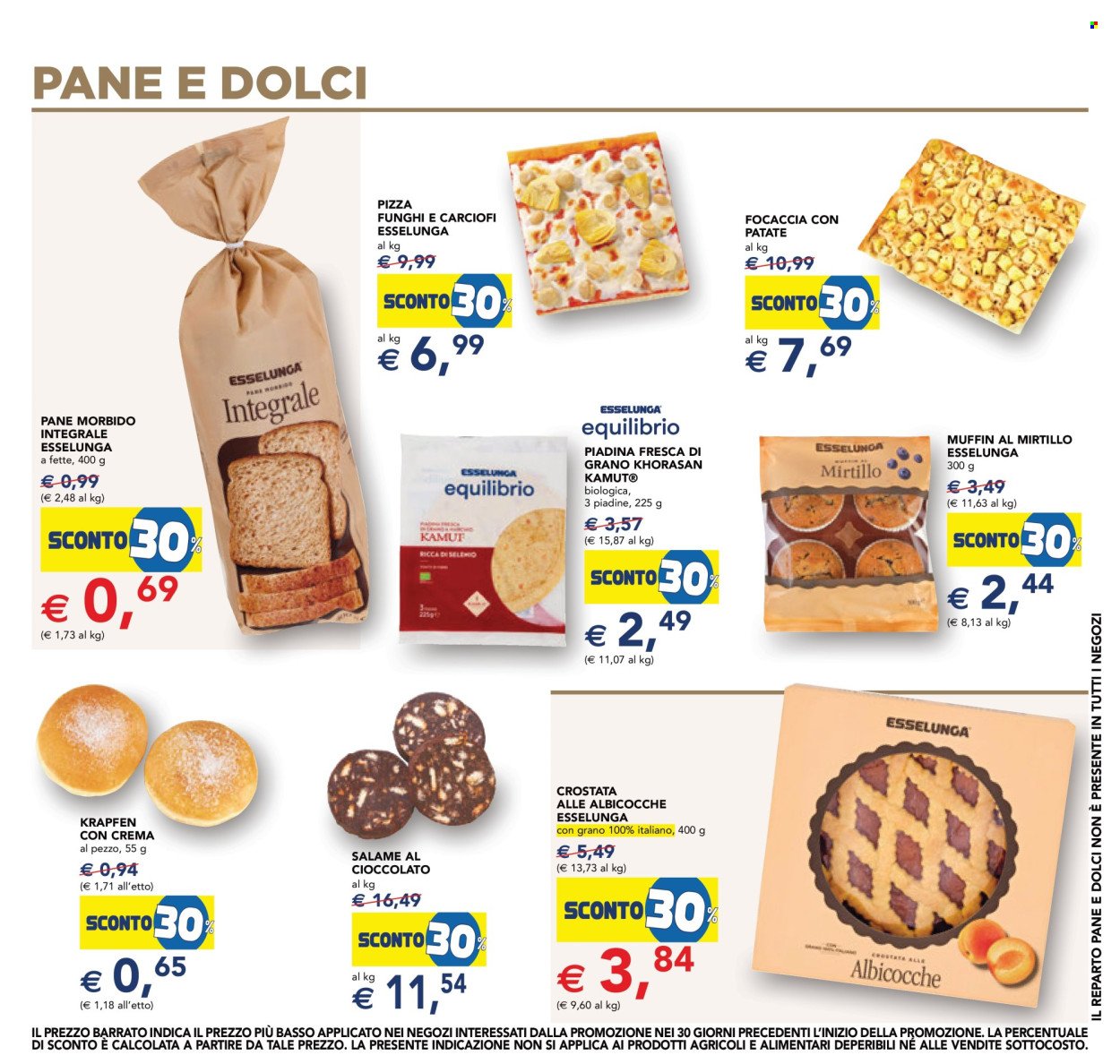 Volantino ESSELUNGA - 30/40/50%