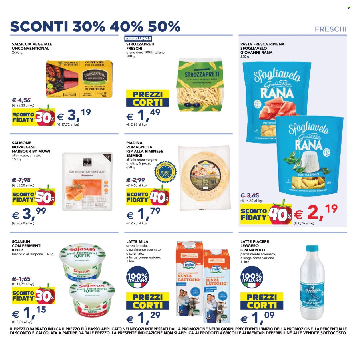 Volantino ESSELUNGA - 30/40/50%