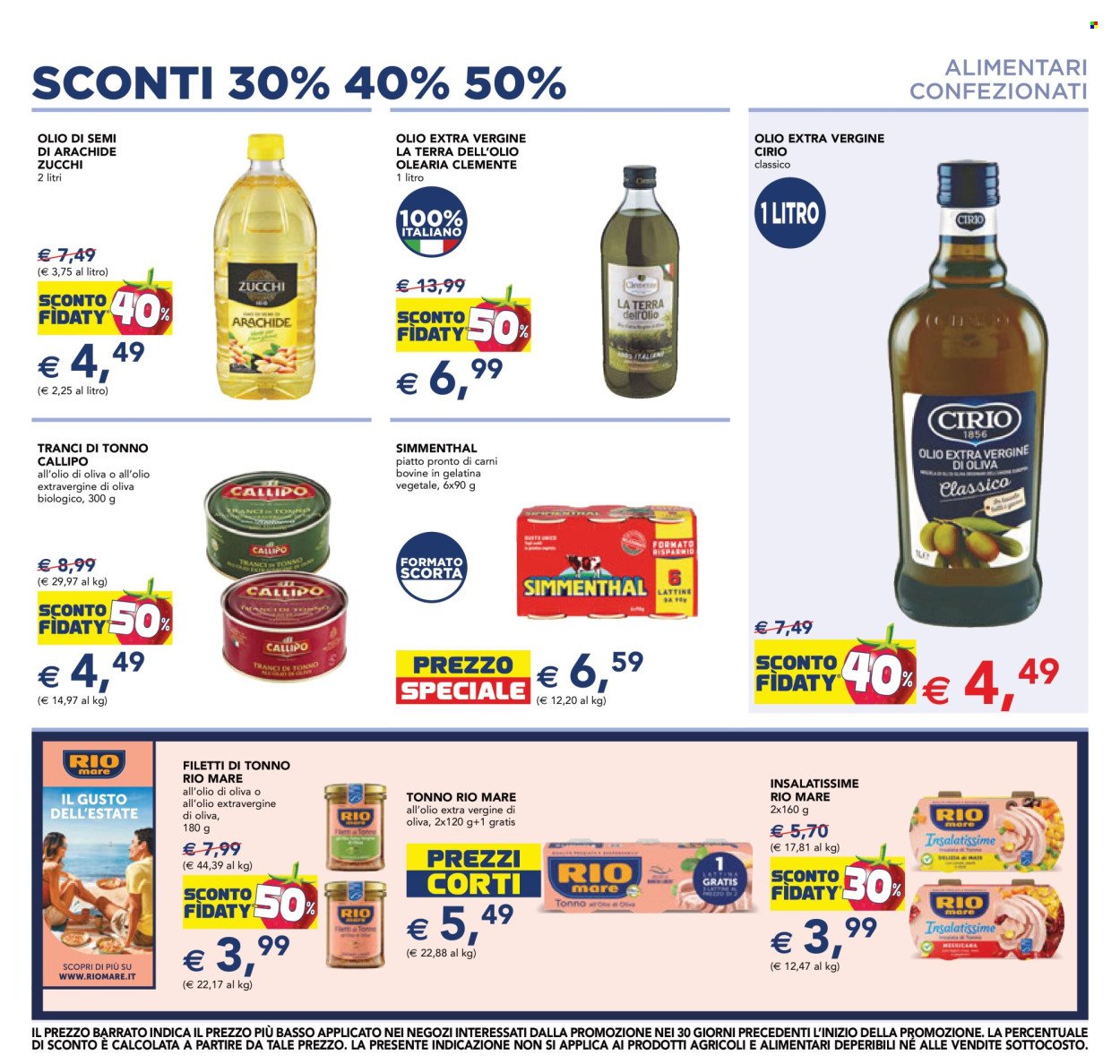 Volantino ESSELUNGA - 30/40/50%