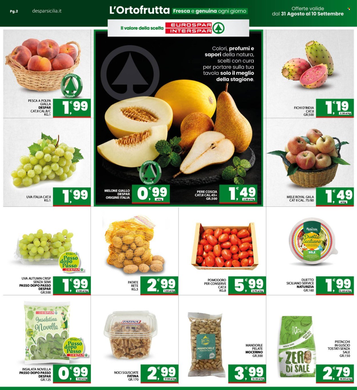 Volantino EUROSPAR - Da lunedì 31 agosto 2026