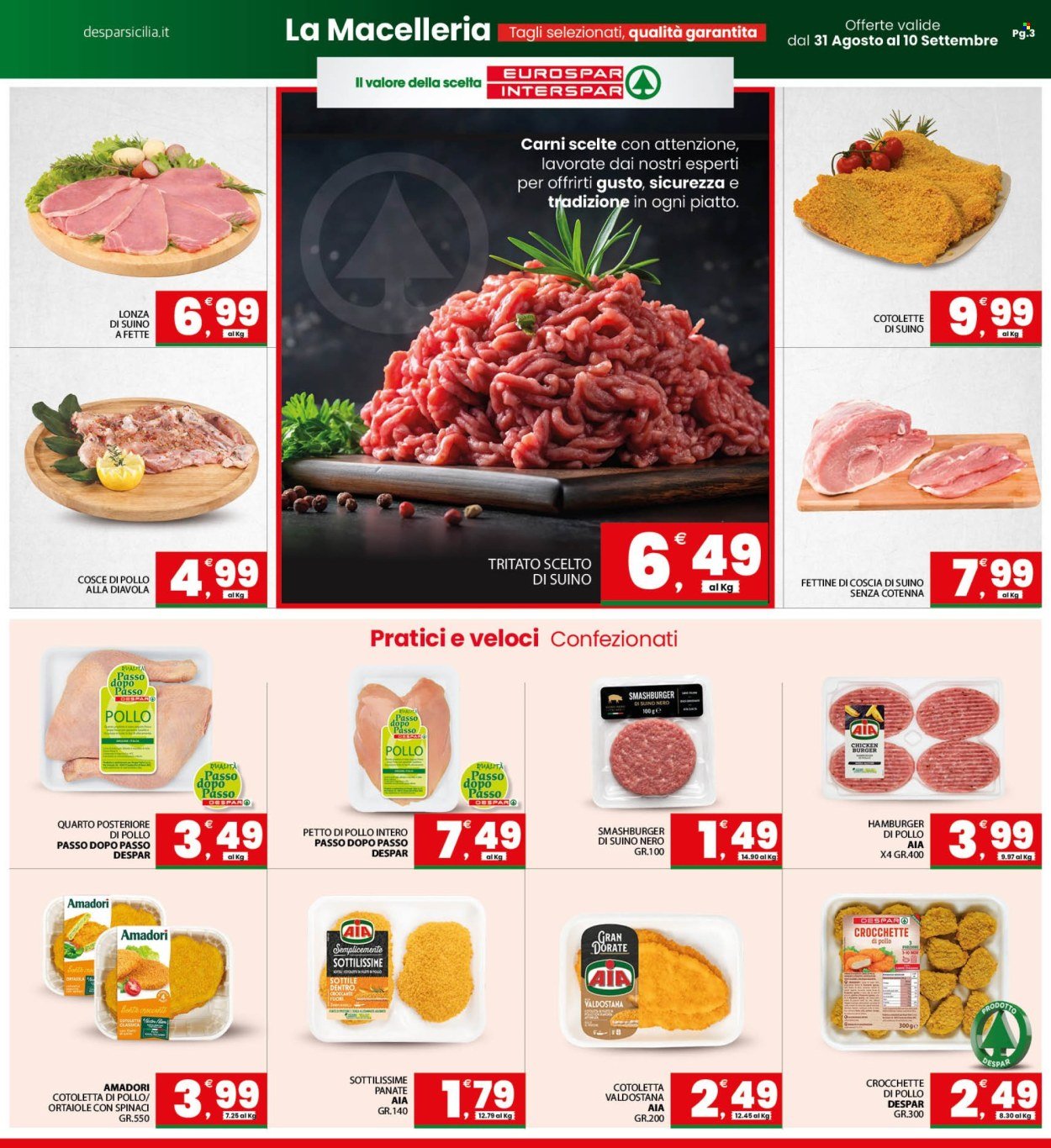 Volantino EUROSPAR - Da lunedì 31 agosto 2026