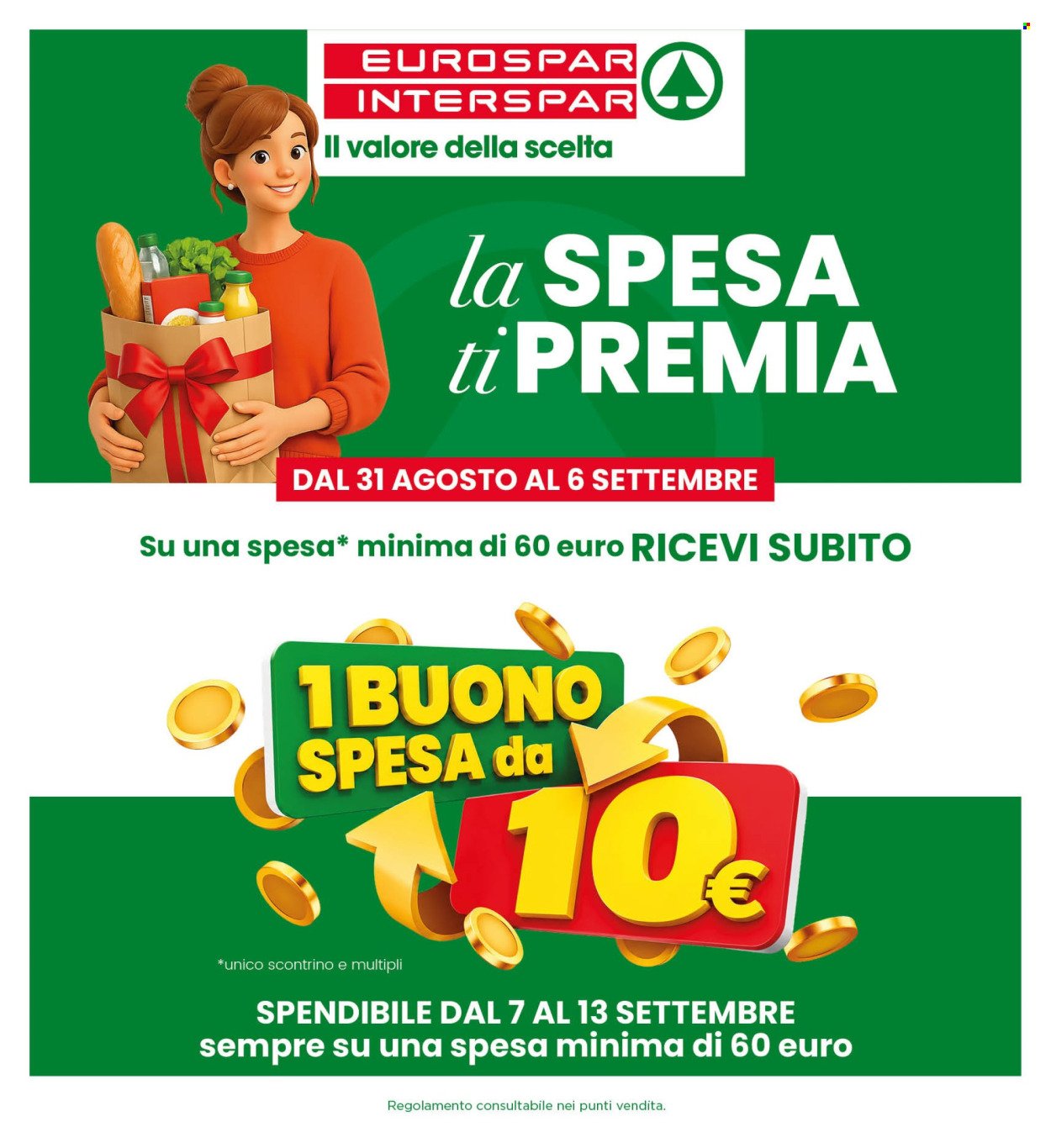 Volantino EUROSPAR - Da lunedì 31 agosto 2026