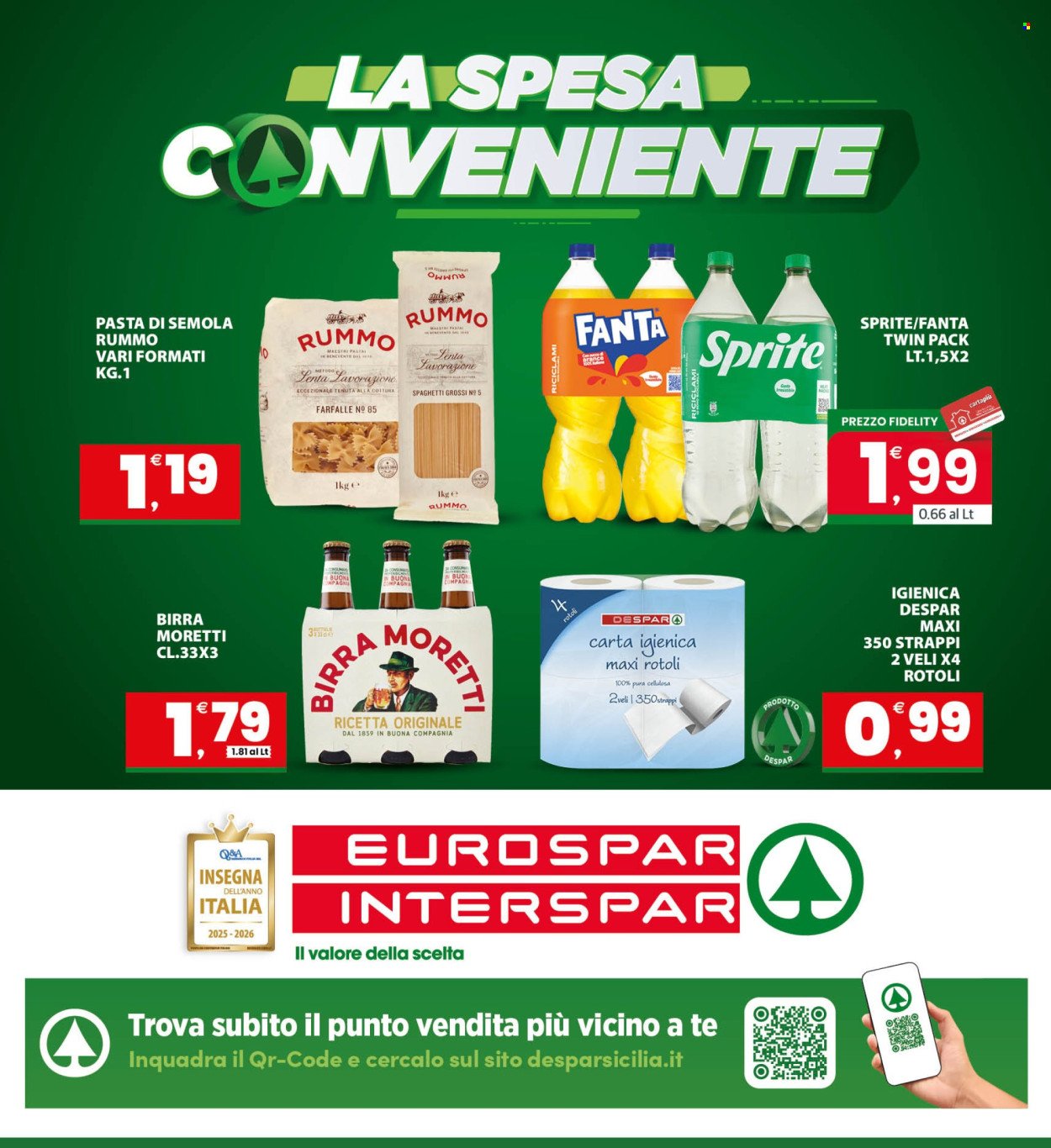 Volantino EUROSPAR - Da lunedì 31 agosto 2026
