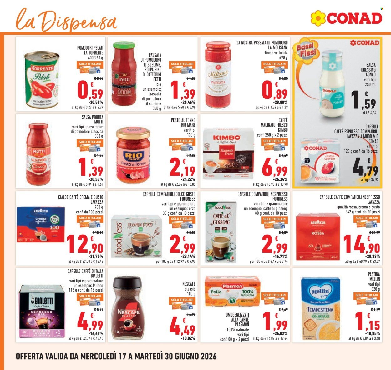 Volantino CONAD - TAGLIO NETTO