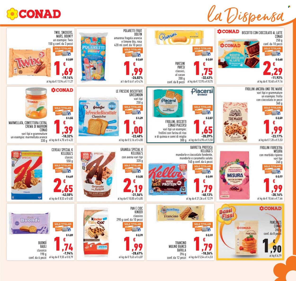 Volantino CONAD - TAGLIO NETTO