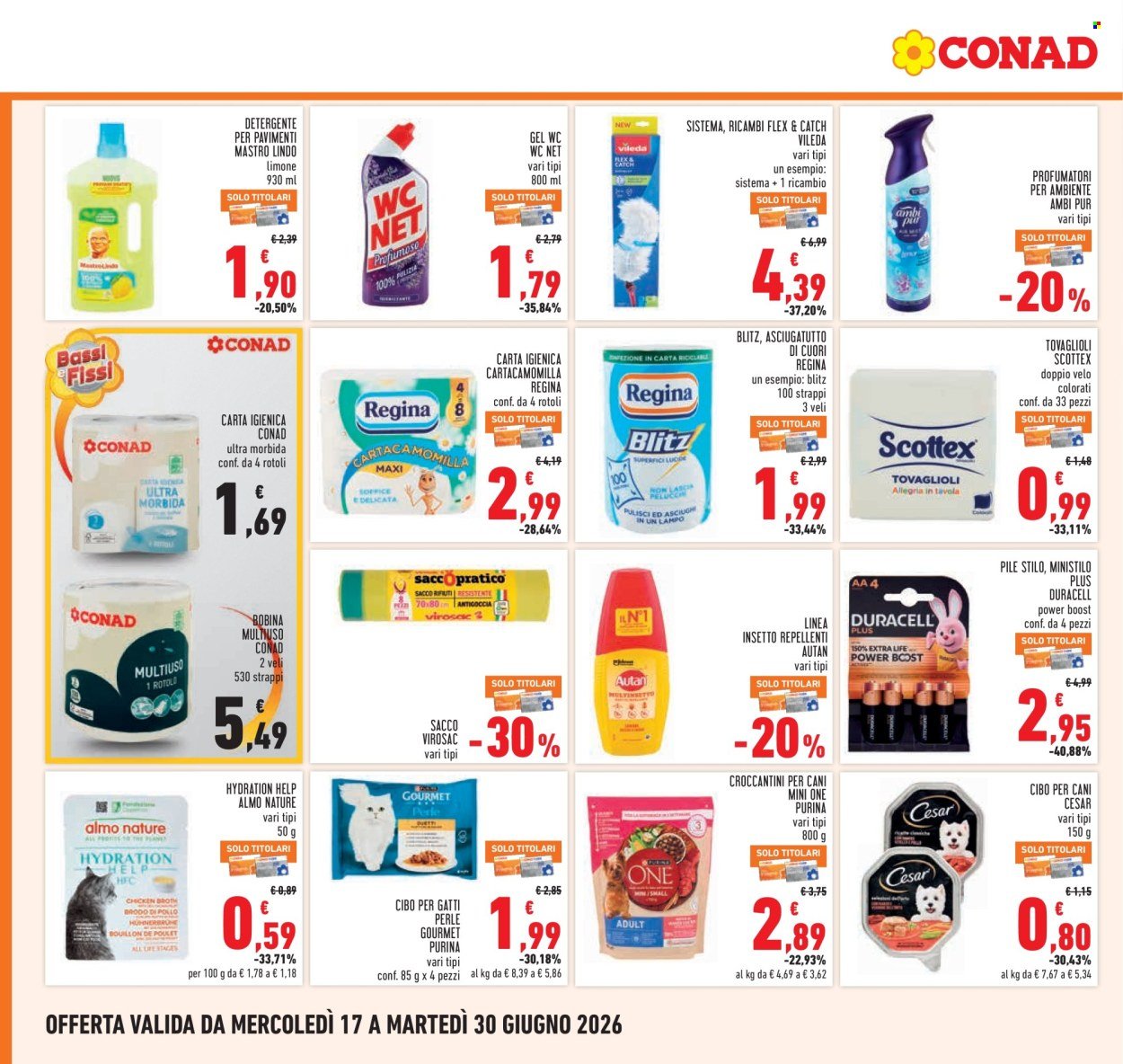Volantino CONAD - TAGLIO NETTO