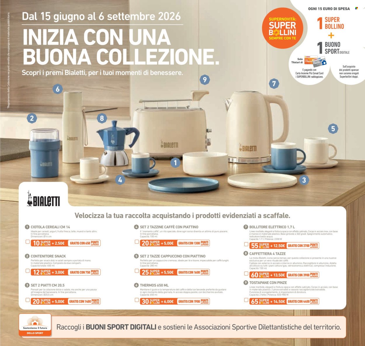Volantino CONAD - TAGLIO NETTO