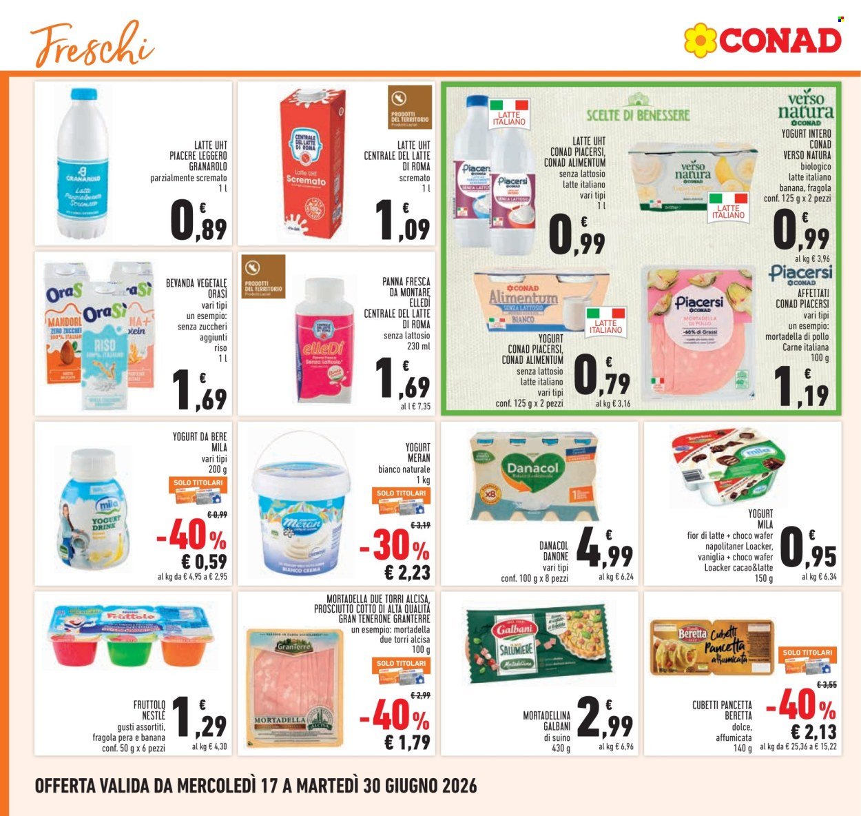Volantino CONAD - TAGLIO NETTO