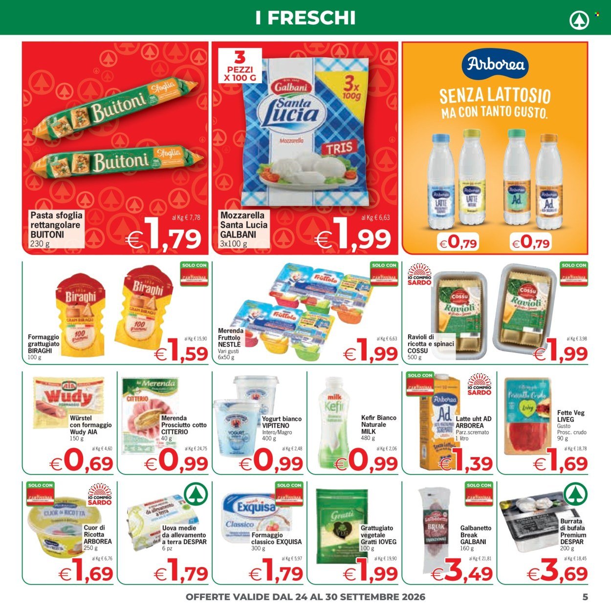 Volantino DESPAR - Sottocosto freschi