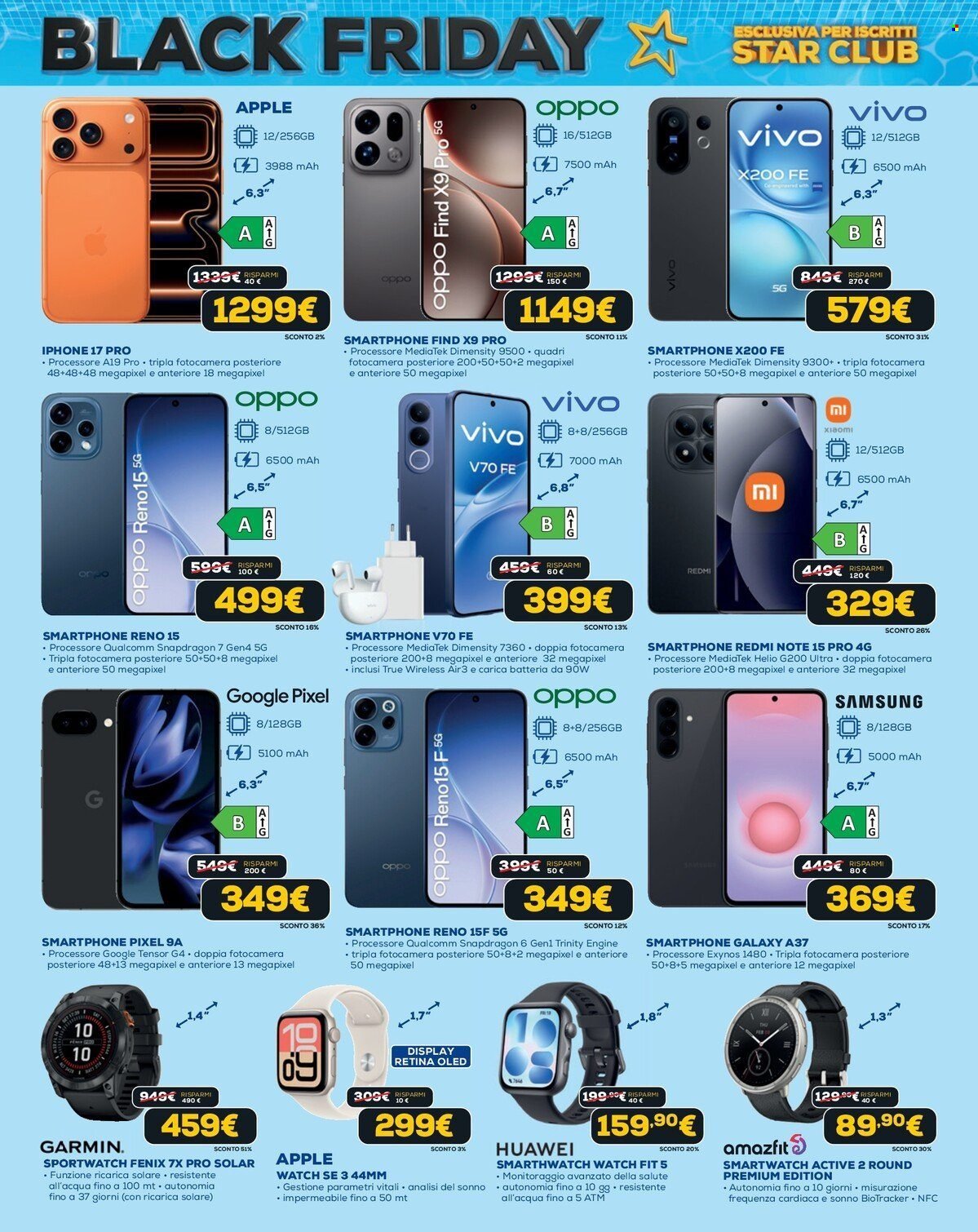 Volantino EURONICS - BLACK FRIDAY - L'ESTATE DELLE OCCASIONI