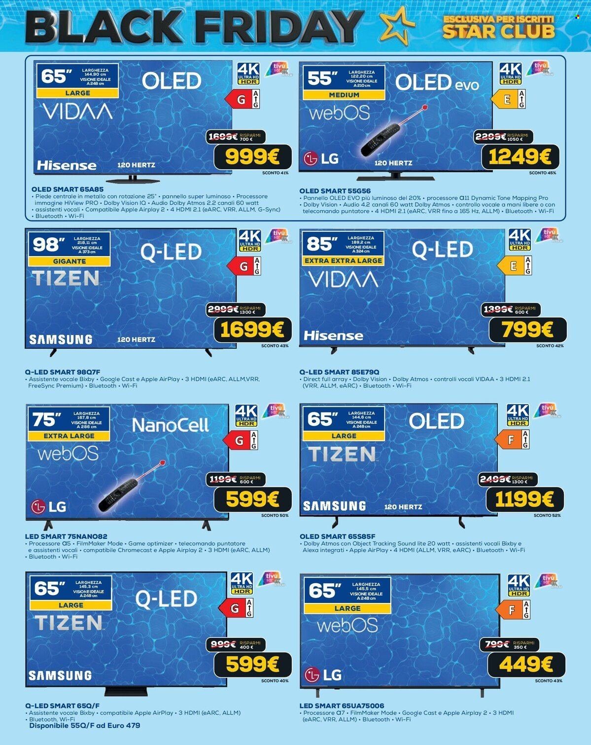 Volantino EURONICS - BLACK FRIDAY - L'ESTATE DELLE OCCASIONI