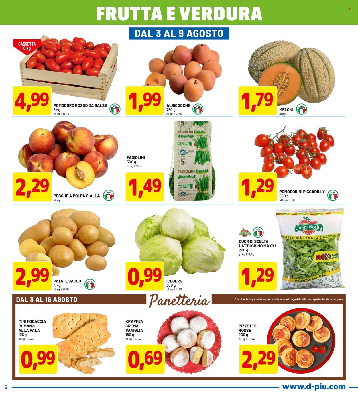 Volantino DPIÙ - TANTI PRODOTTI DA 0,50 A 3€