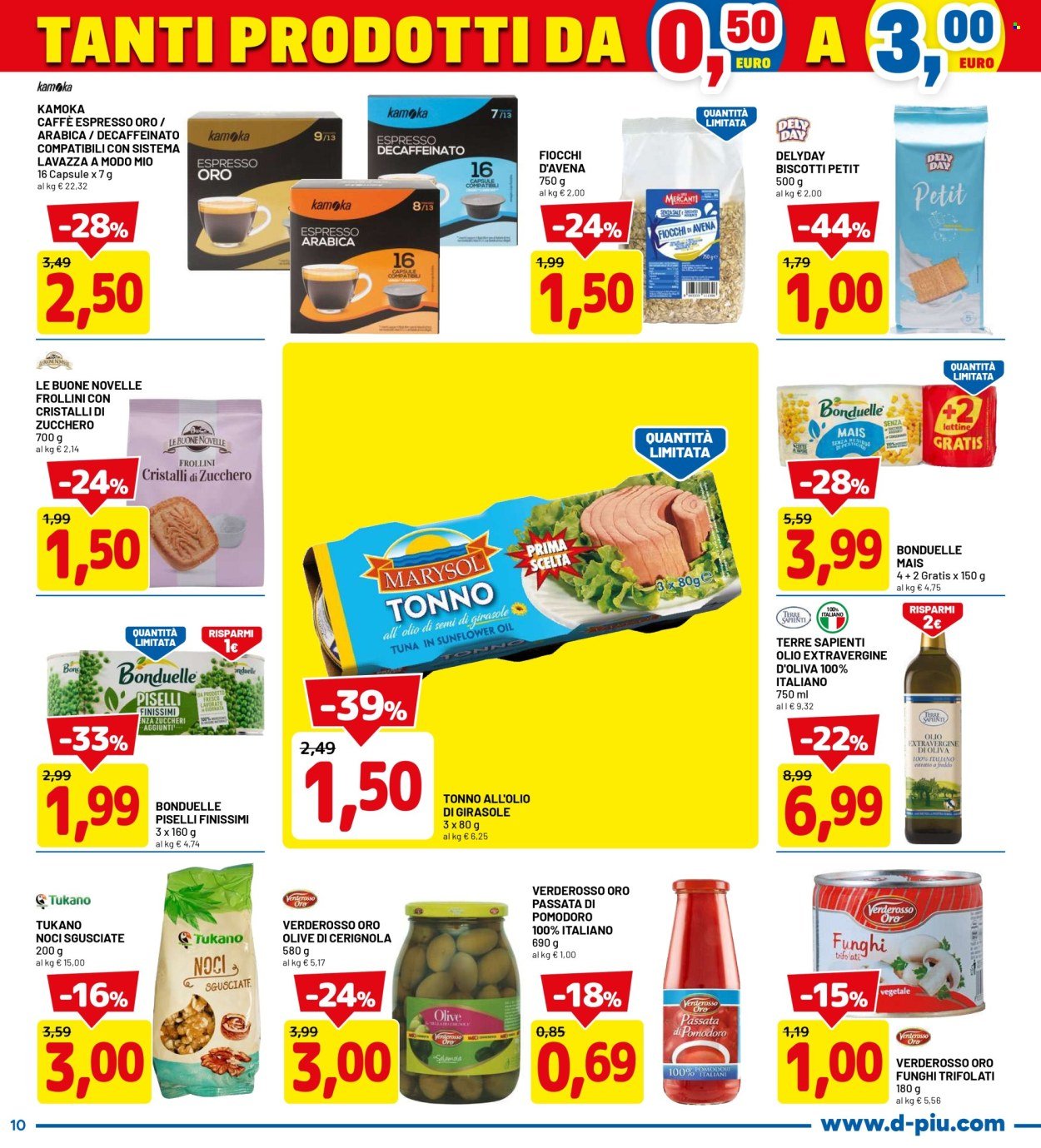 Volantino DPIÙ - TANTI PRODOTTI DA 0,50 A 3€