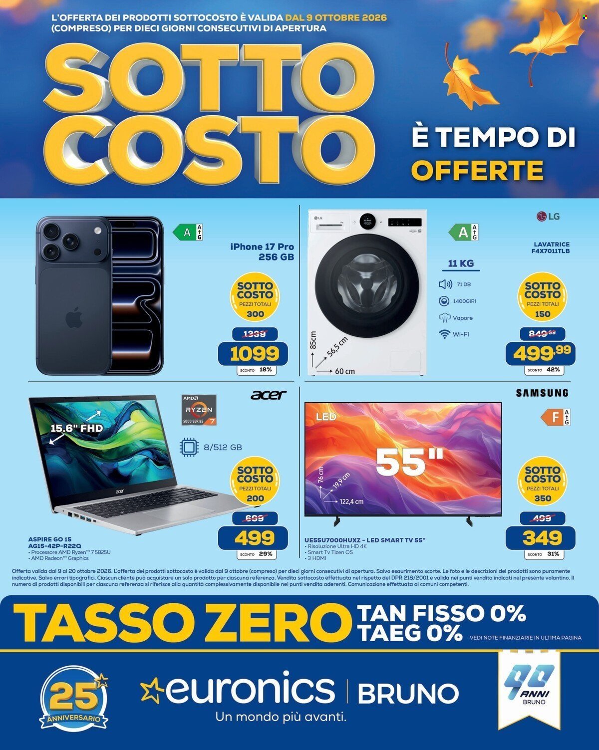 Volantino EURONICS - SOTTOCOSTO