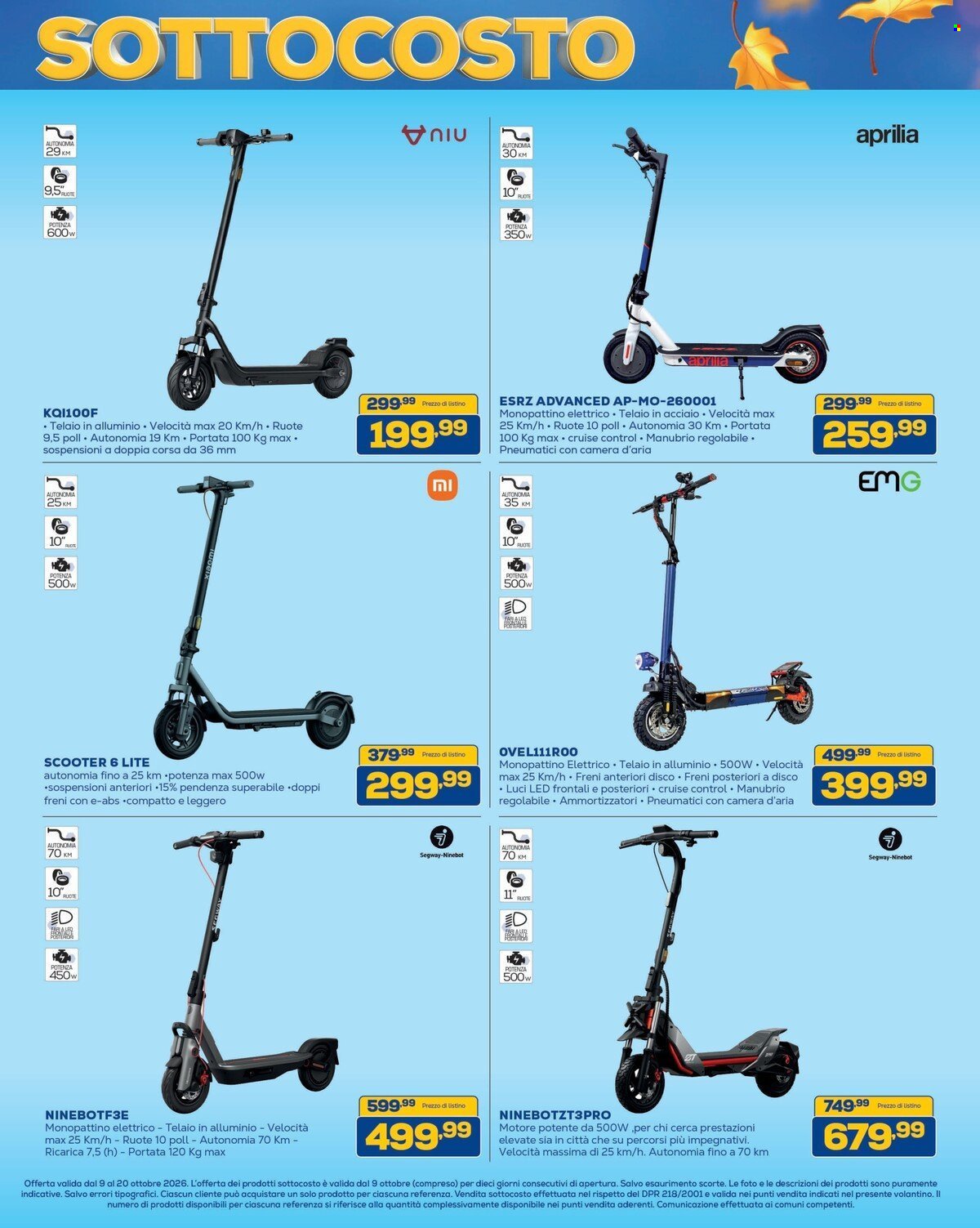 Volantino EURONICS - SOTTOCOSTO