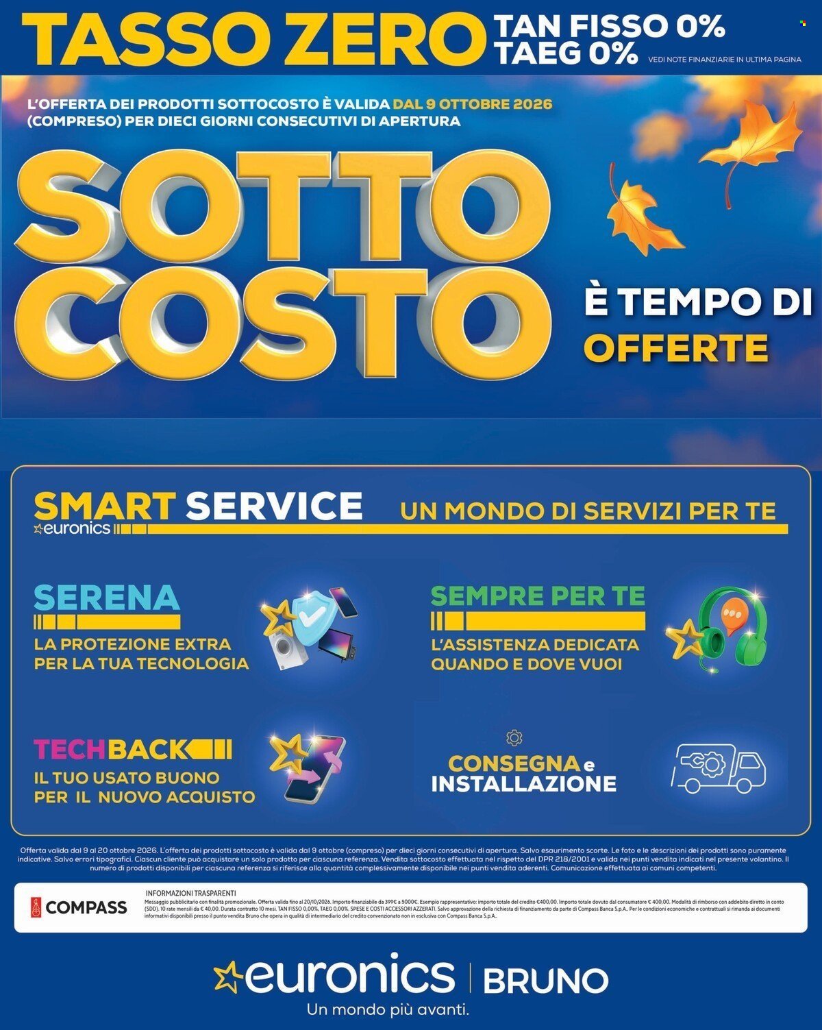 Volantino EURONICS - SOTTOCOSTO