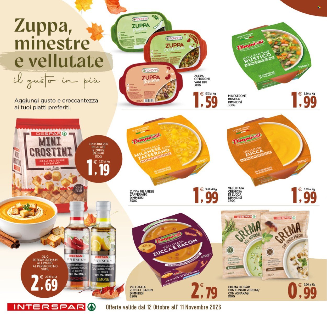 Volantino INTERSPAR - Da lunedì 12 ottobre 2026