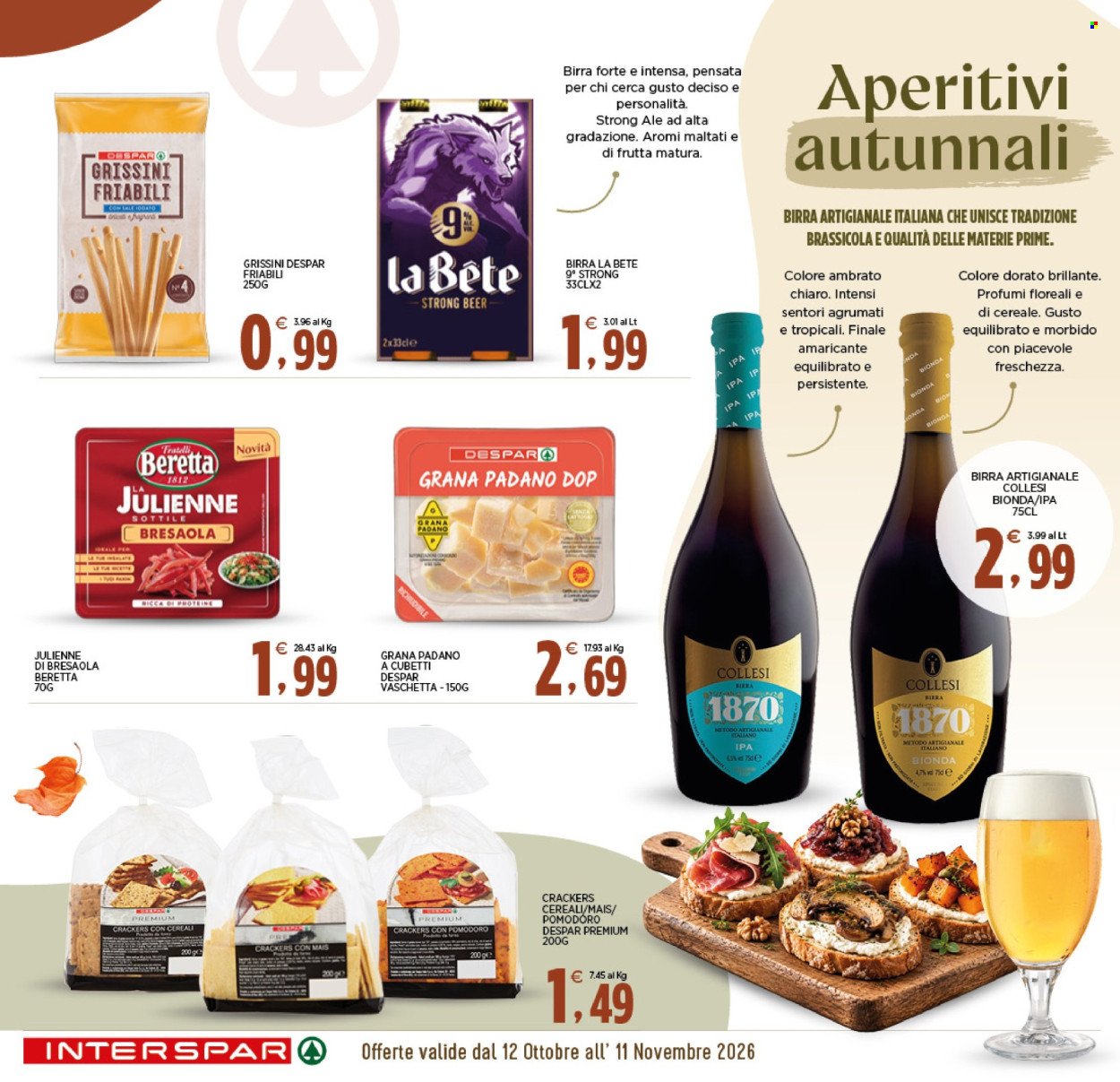 Volantino INTERSPAR - Da lunedì 12 ottobre 2026
