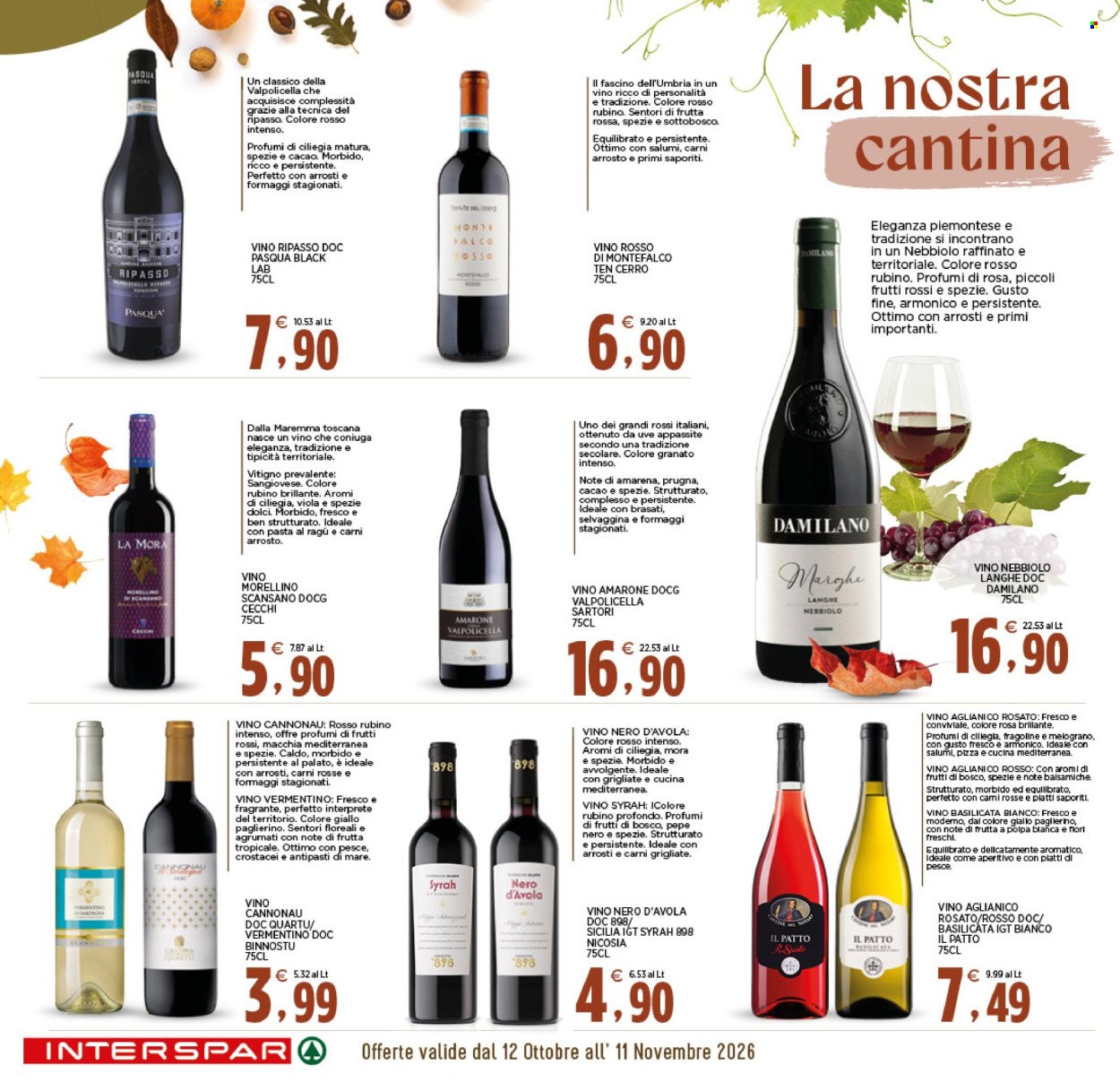 Volantino INTERSPAR - Da lunedì 12 ottobre 2026