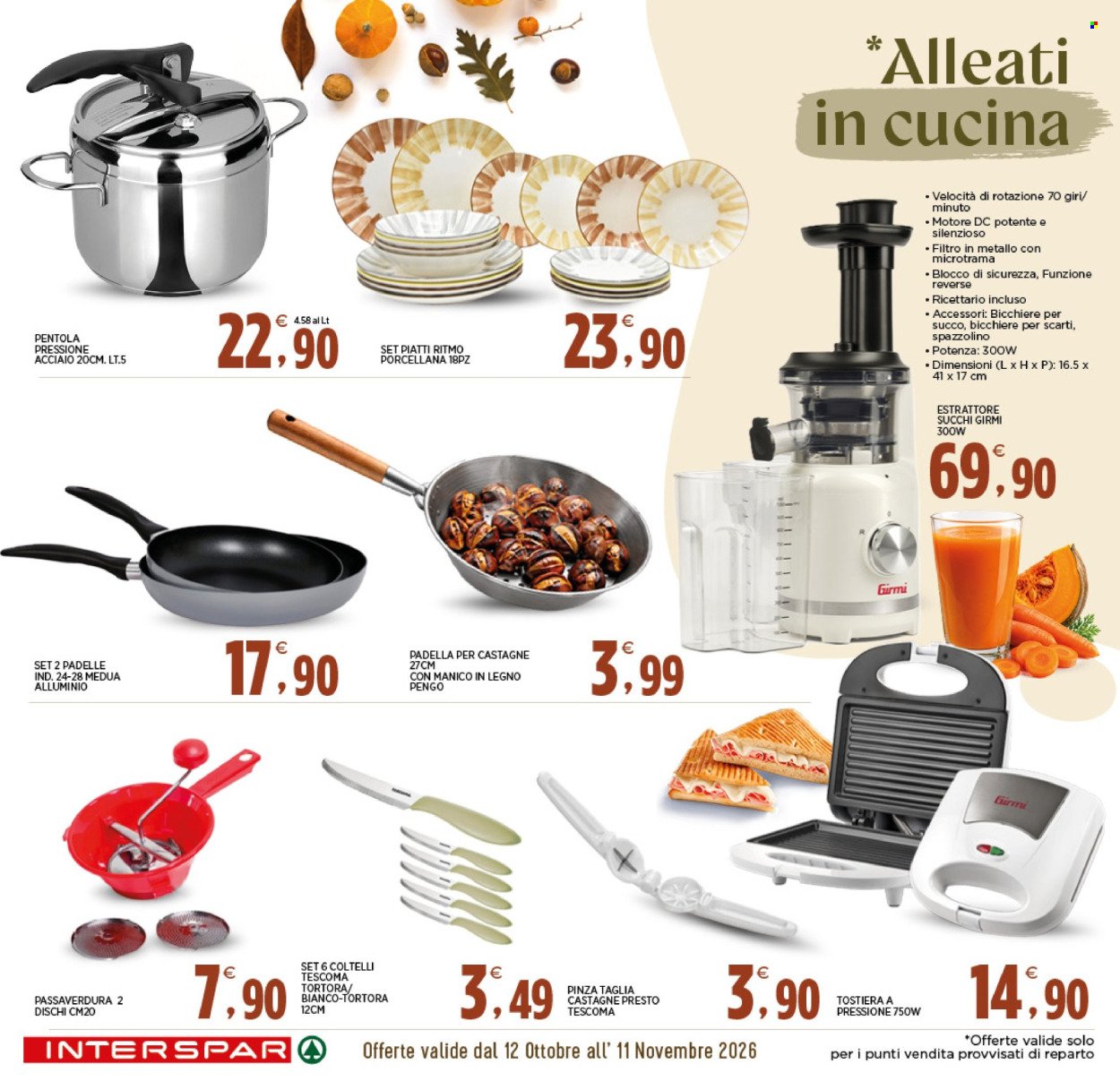 Volantino INTERSPAR - Da lunedì 12 ottobre 2026