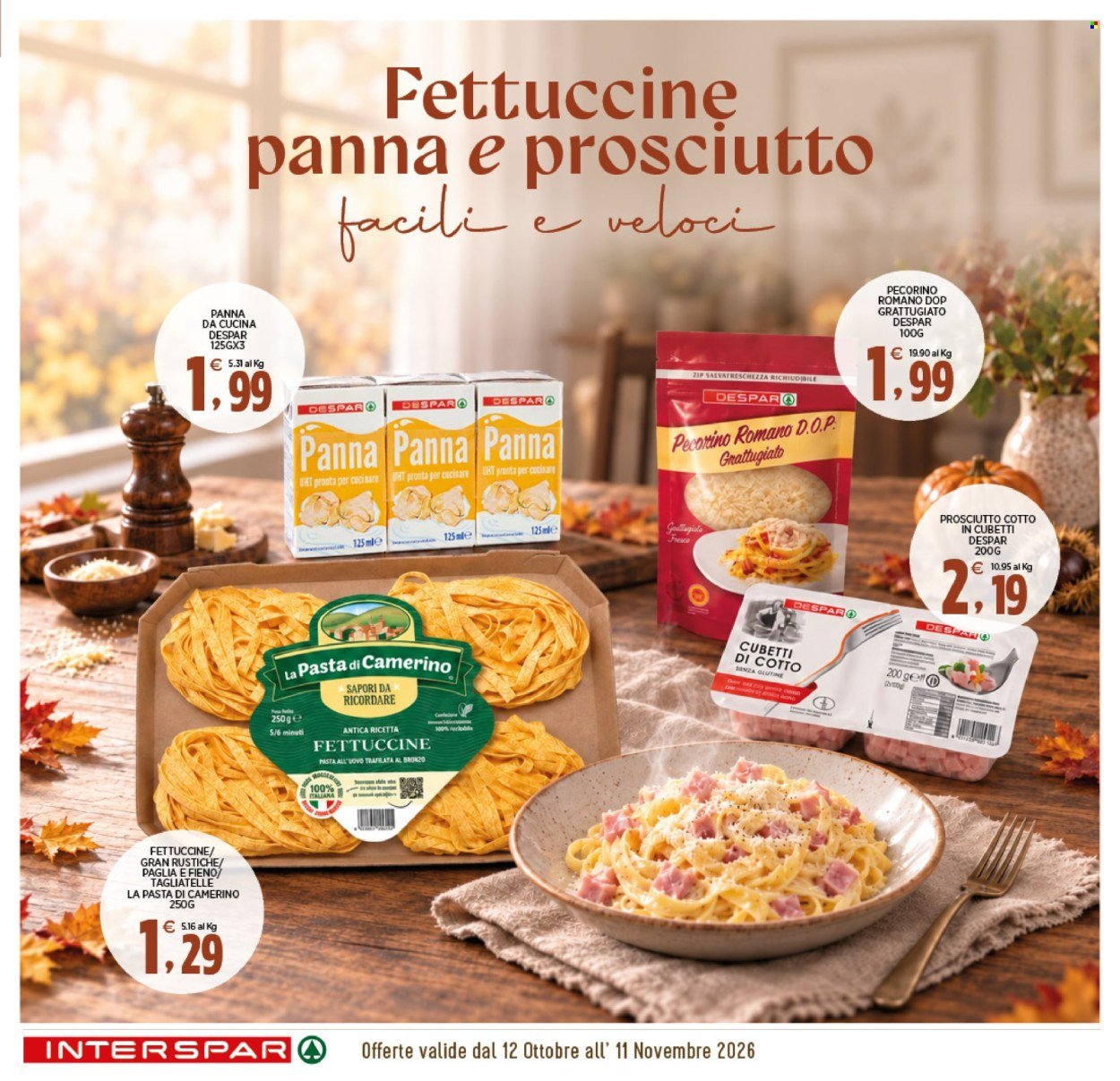 Volantino INTERSPAR - Da lunedì 12 ottobre 2026