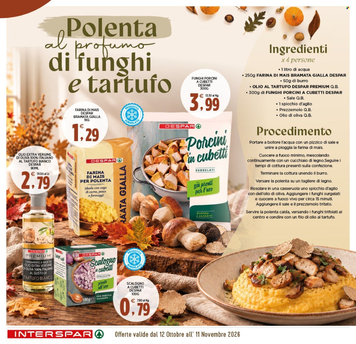 Volantino INTERSPAR - Da lunedì 12 ottobre 2026